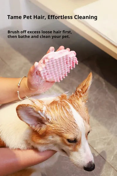 Xalrio Pet Bath Comb Brush