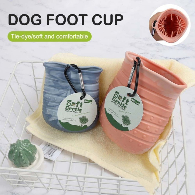 Xalrio 2 In 1 Dog Paw Cleaner